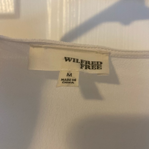 Wilfred Free wrap blouse in white - Picture 2 of 2